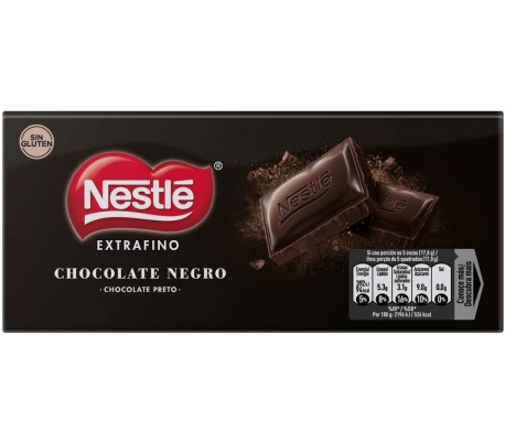 CHOCOLATE NESTLE EXTRAFINO NEGRO 125GR