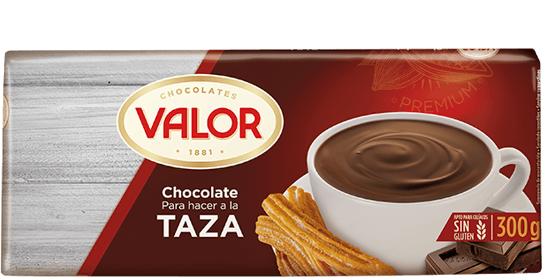 CHOCOLATE VALOR A LA TAZA TABLETA 300GR