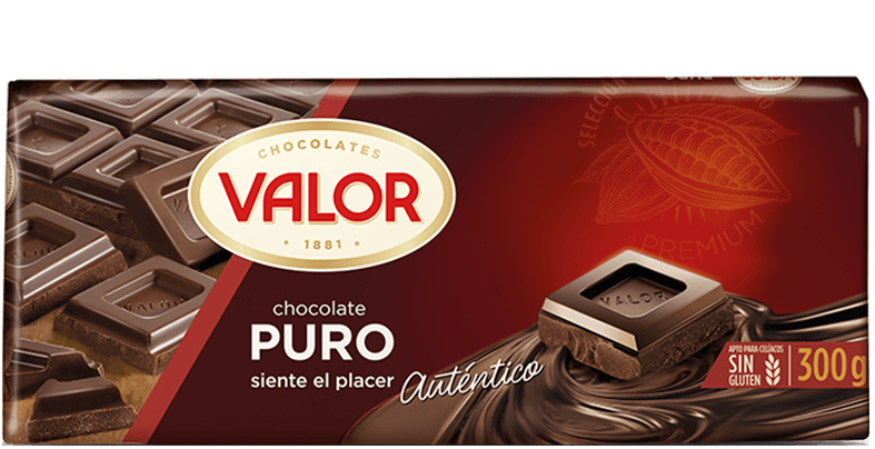 CHOCOLATE VALOR PURO 300GR