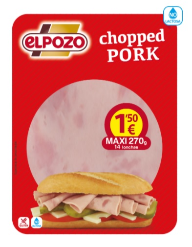 CHOPPED PORK EL POZO 200GR