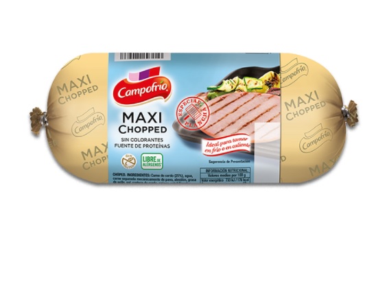 CHOPPED PORK MAXI CAMPOFRIO 800GR