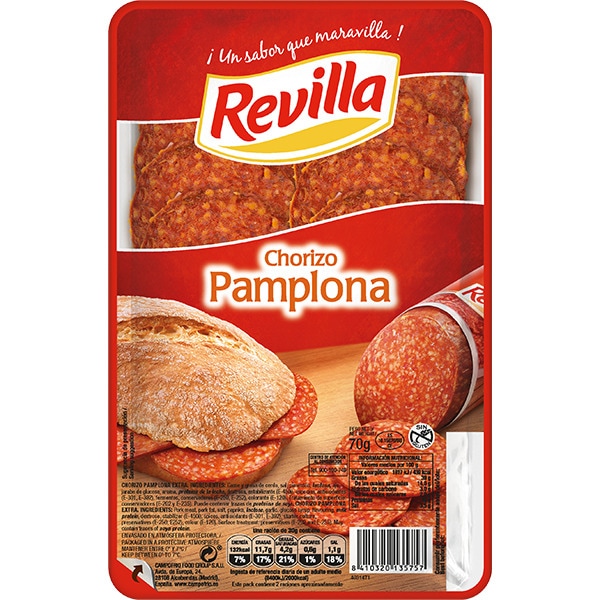 CHORIZO PAMPLONA REVILLA 65GRS