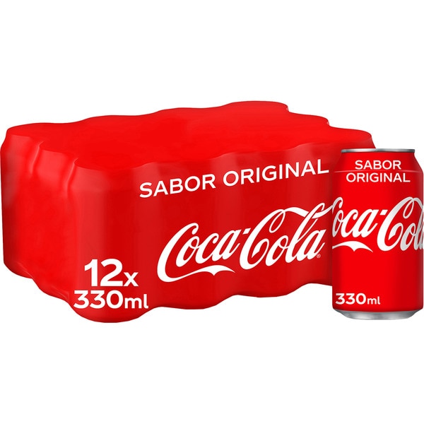 COCA COLA LATA PK-12 330ML/UNI
