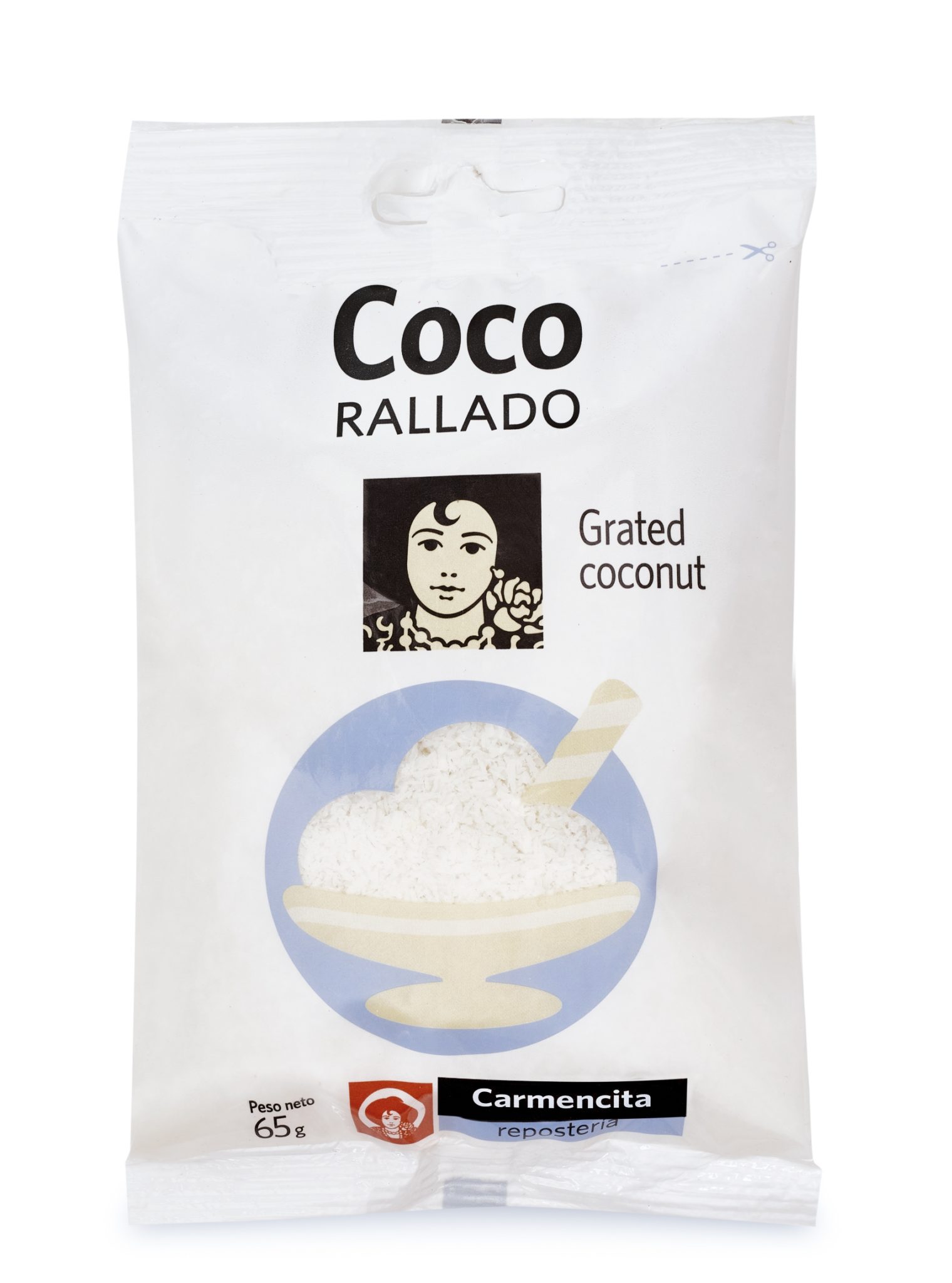 COCO RALLADO CARMENCITA 65 GRS