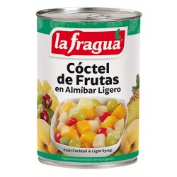 COCTEL DE FRUTAS EN ALMIBAR LIGERO LA FRAGUA 425 GR