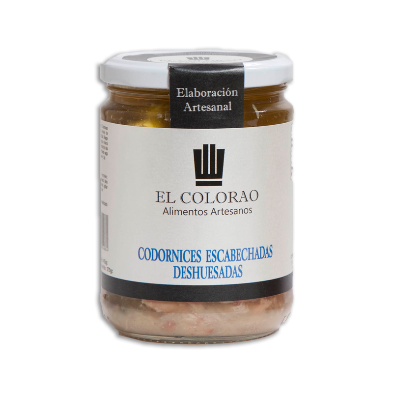 CODORNICES ESCABECHADAS DESHUESADAS EL COLORAO 500GR