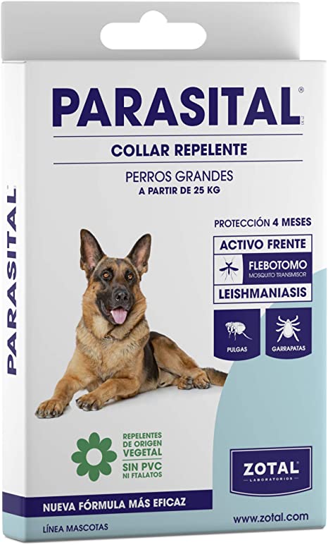 COLLAR ZOTAL PARASITAL PARA PERROS GRANDES