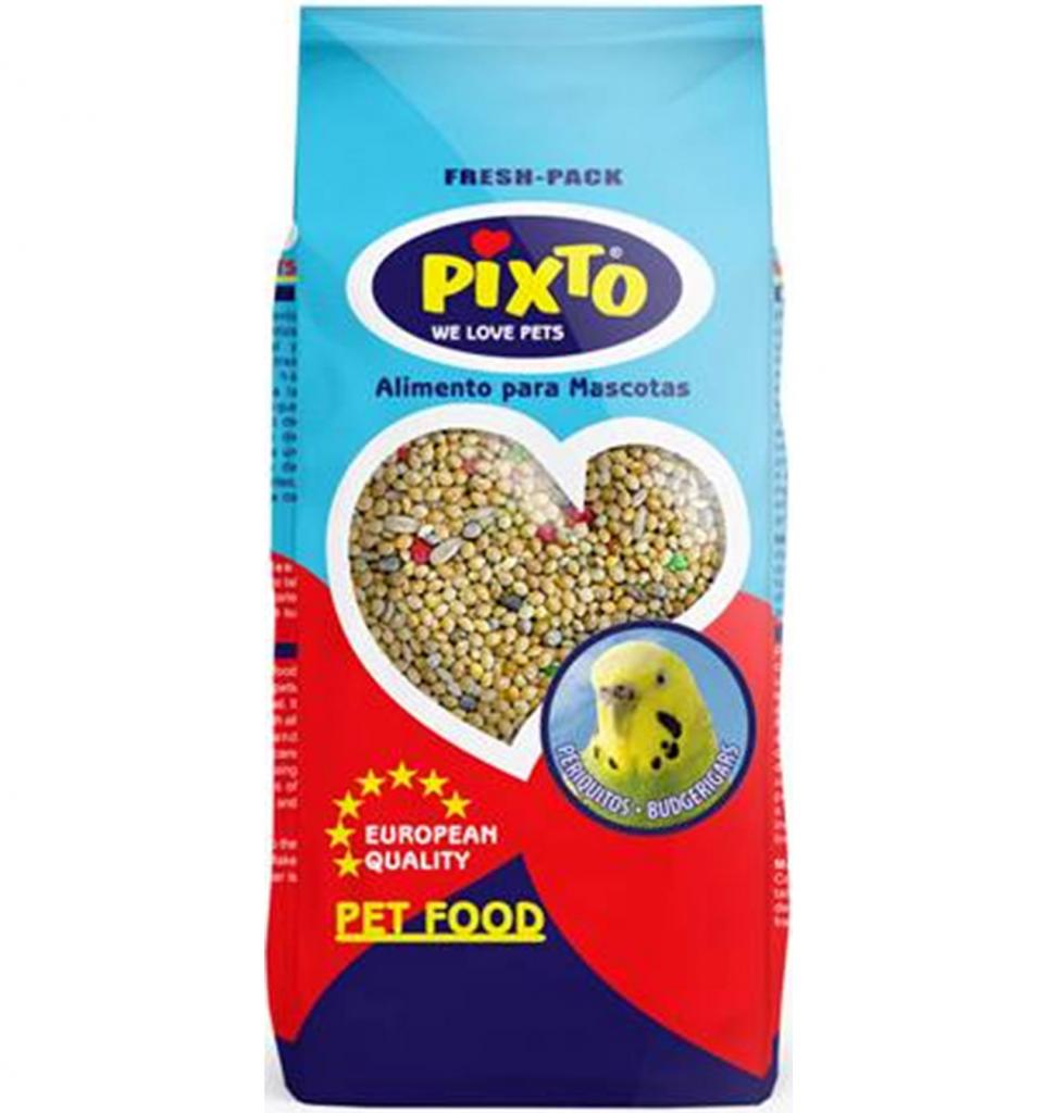 COMIDA PERIQUITOS PIXTO  BOLSA 500 GR.
