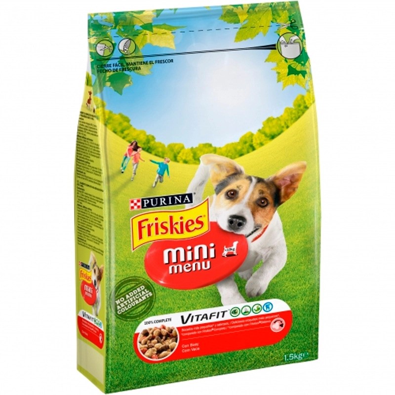 COMIDA PERRO MINI FRISKIES CROQ 1.5 KG
