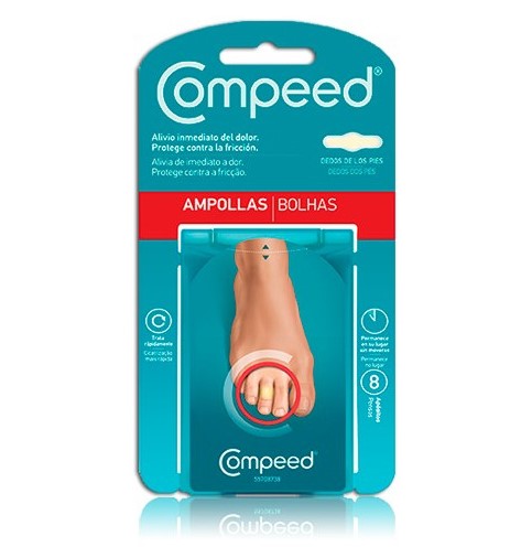 COMPEED AMPOLLAS ENTRE LOS DEDOS 8UNI