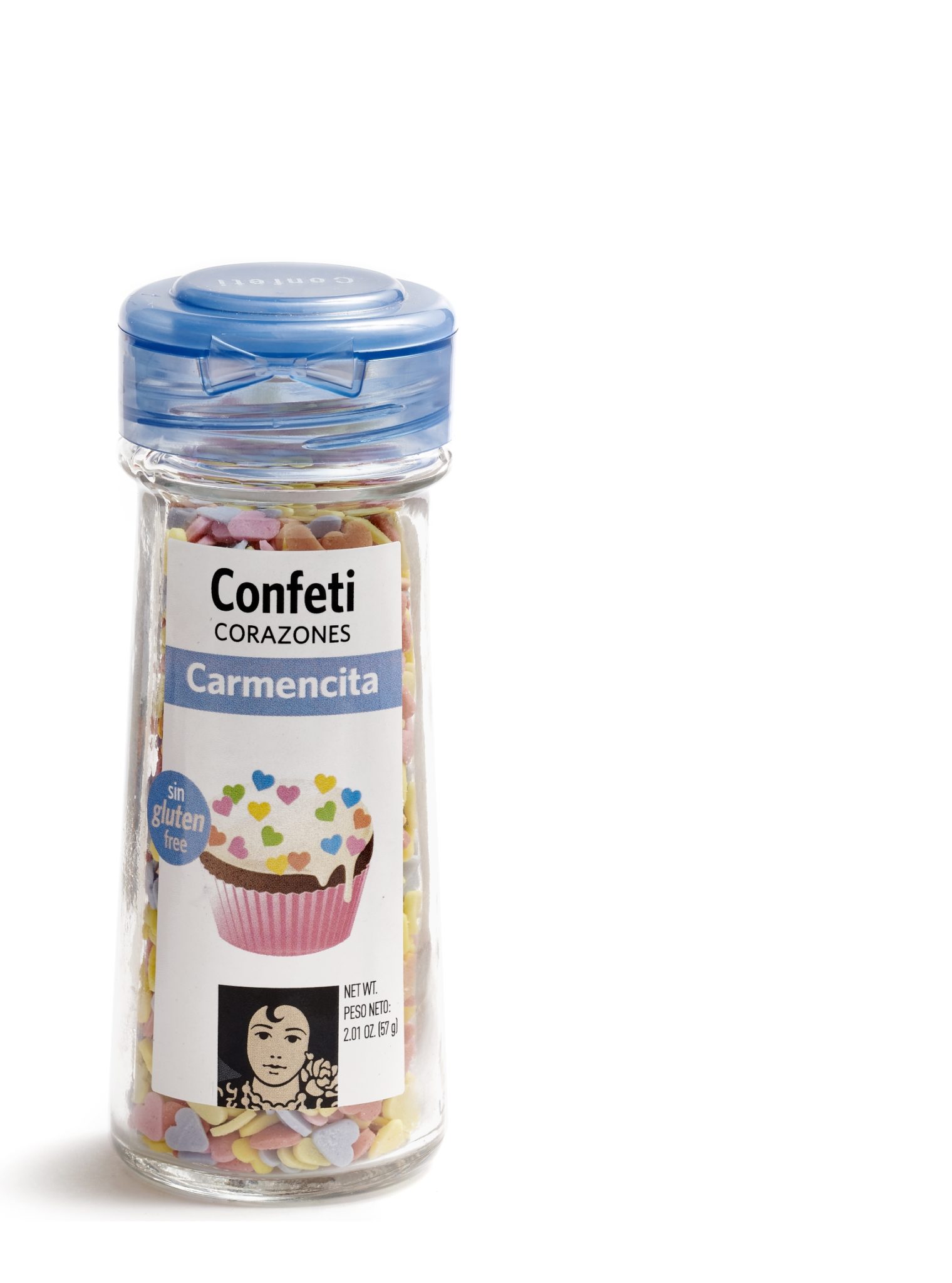 CONFETI DE COLORES CARMENCITA 57GR