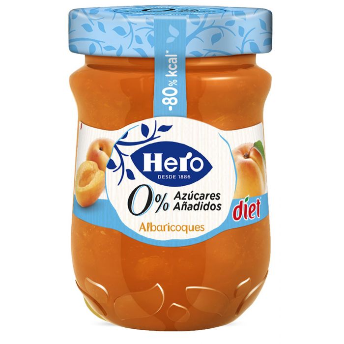 CONFITURA HERO-DIET ALBARICOQUE 280GR