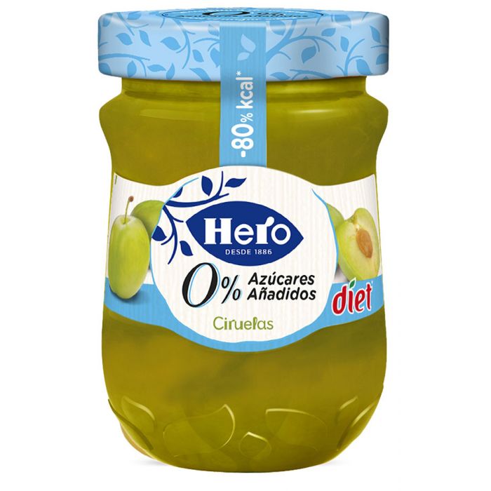 CONFITURA HERO-DIET CIRUELA 280GR