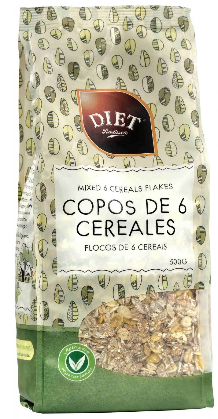 COPOS DE 6 CEREALES DIET 500GR