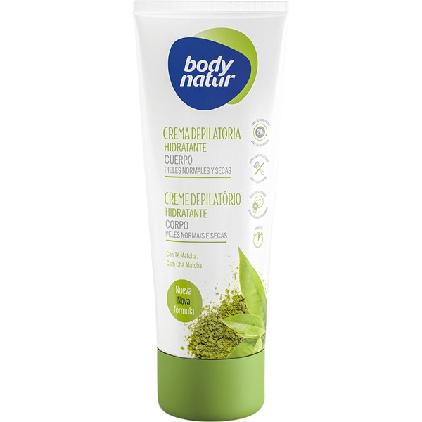 CREMA DEPILATORIA BODY NATUR HIDRATANTE CON TE MATCHA 200ML