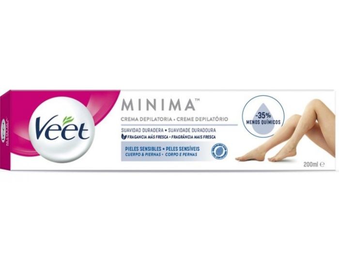CREMA DEPILATORIA VEET PIELES SENSIBLES 200ML
