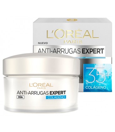 CREMA FACIAL L'OREAL ACTIVOS ANTIEDAD CON COLAGENO +35 AÑOS 50ML