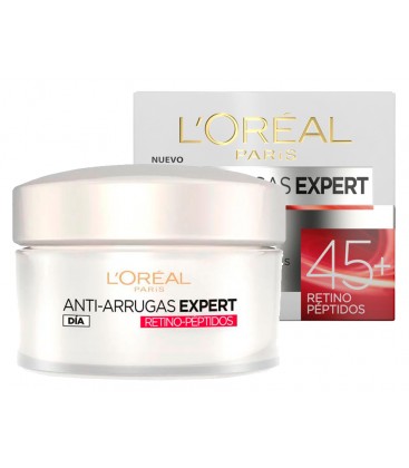 CREMA FACIAL L'OREAL ANTIARRUGAS EXPERT +45 AÑOS 50ML