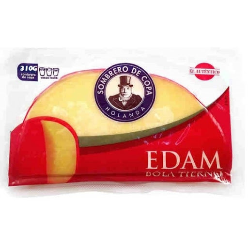 CUÑA DE QUESO EDAM SOMBRERO DE COPA 310GR