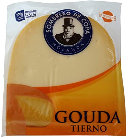 CUÑA DE QUESO GOUDA SOMBRERO DE COPA 325GR