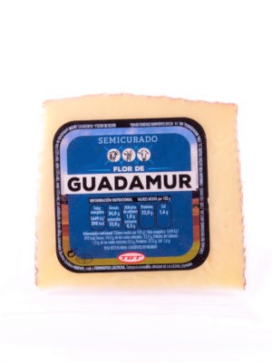 CUÑA DE QUESO SEMICURADO FLOR DE GUADAMUR 220GR