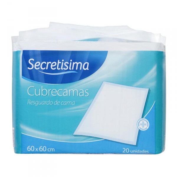 CUBRECAMAS SECRETISIMA 60X60 20UNI