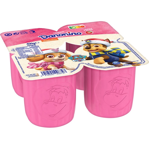 DANONINO MAXI SABOR FRESA PK-4 100GRS