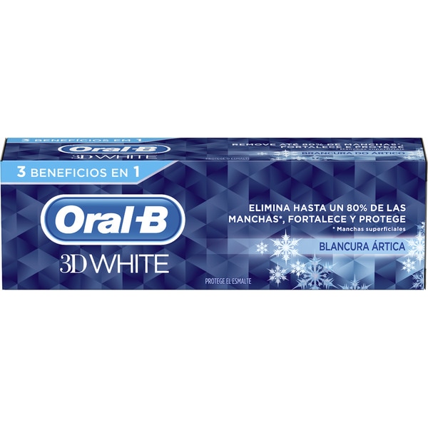 DENTIFRICO ORAL-B 3D WHITE BLANCURA ARTICA 75ML