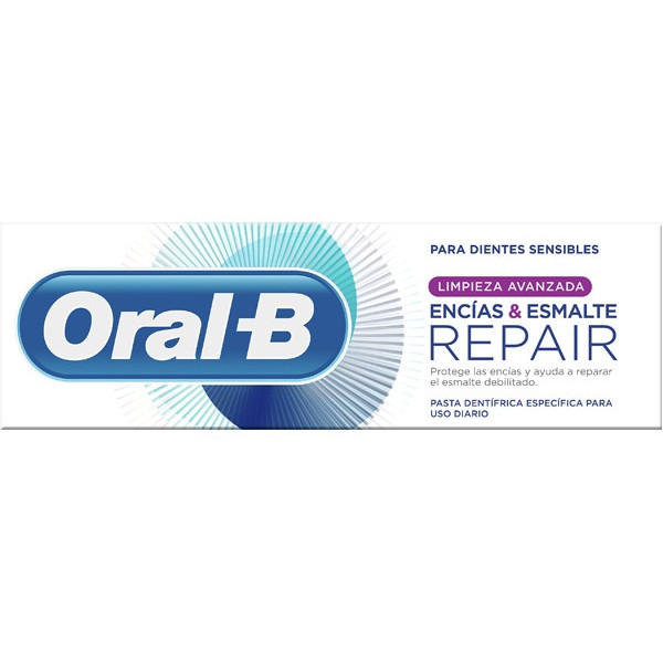 DENTIFRICO ORAL-B REPAIR ENCIAS Y ESMALTE LIMPIEZA PROFUNDA 75ML
