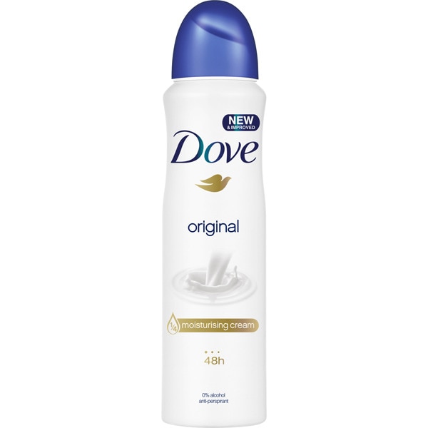DESODORANTE DOVE SPRAY ORIGINAL 150ML