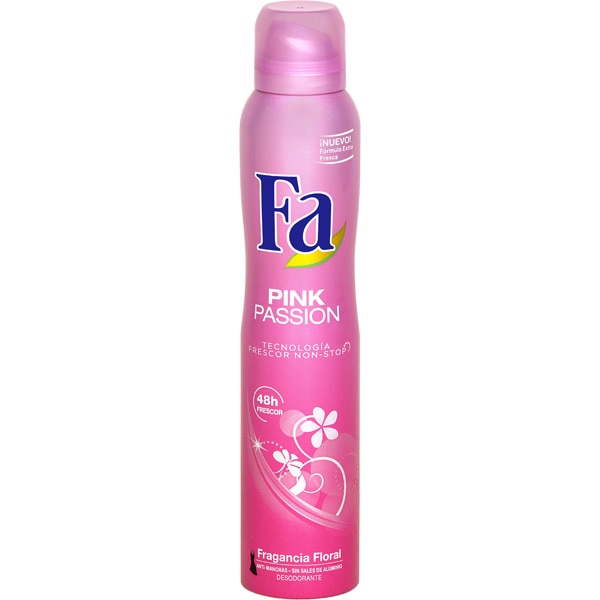 DESODORANTE FA SPRAY PINK PASSION 200ML