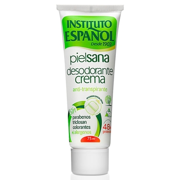 DESODORANTE INSTITUTO ESPAÑOL CREMA PIEL SANA 75ML