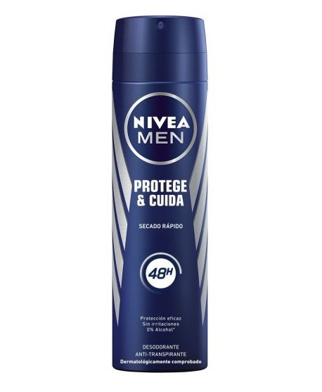 DESODORANTE NIVEA SPRAY MEN PROTEGE Y CUIDA 200ML