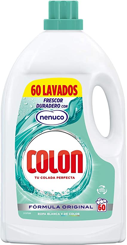 DETERGENTE LIQUIDO COLON NENUCO 60 LAVADOS