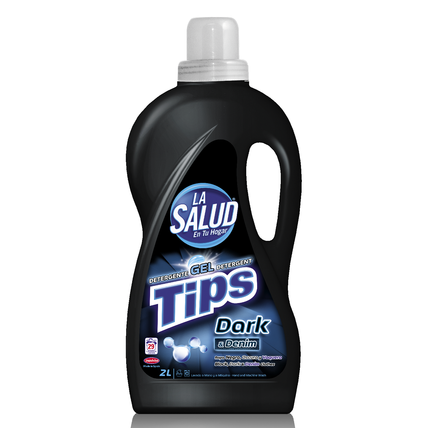 DETERGENTE LIQUIDO LA SALUD ROPA NEGRA 2LT