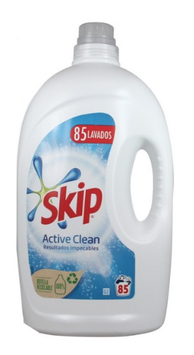 DETERGENTE LIQUIDO SKIP ACTIVE CLEAN 85 LAVADOS