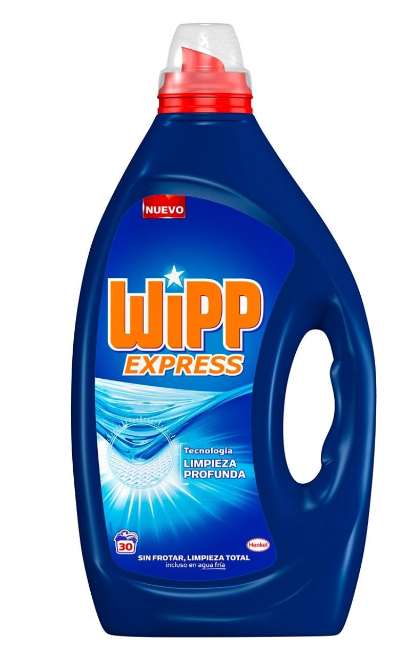 DETERGENTE LIQUIDO WIPP GEL ACTIVO 30 LAVADOS