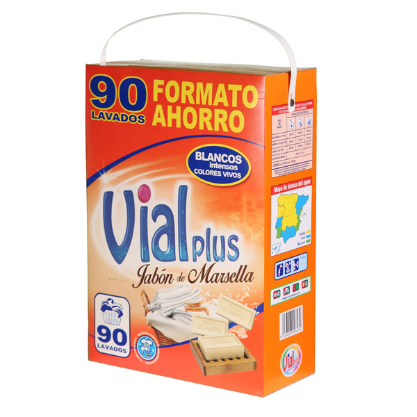 DETERGENTE MALETA VIALPLUS MARSELLA 90 CACITOS