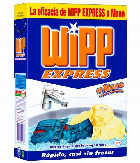 DETERGENTE MALETA WIPP EXPRESS A MANO 470 GR