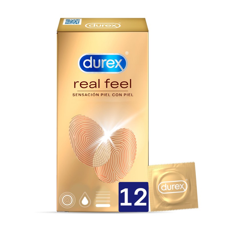 DUREX PRESERVATIVO REAL FEEL 12 UNI