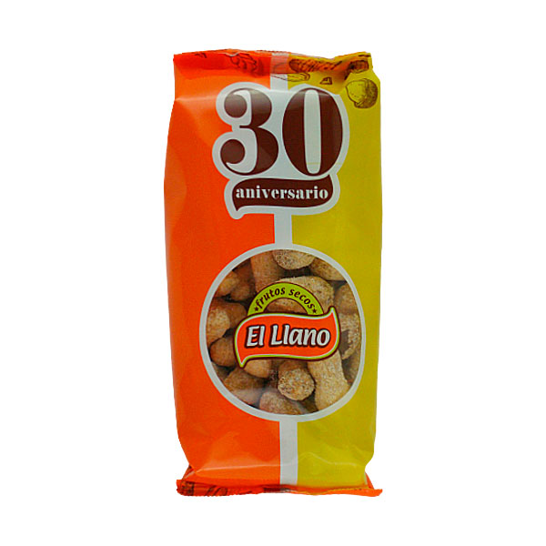 EL LLANO CACAHUETES TOSTADOS CON SAL 220GRS