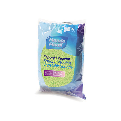 ESPONJA DE BAÑO MUNDO FLORAL VEGETAL 1UNI