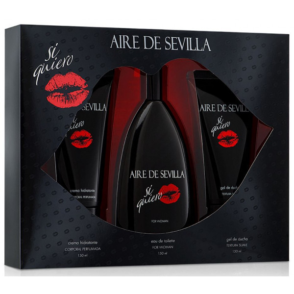 ESTUCHE AIRE DE SEVILLA SI QUIERO WOMAN 150ML