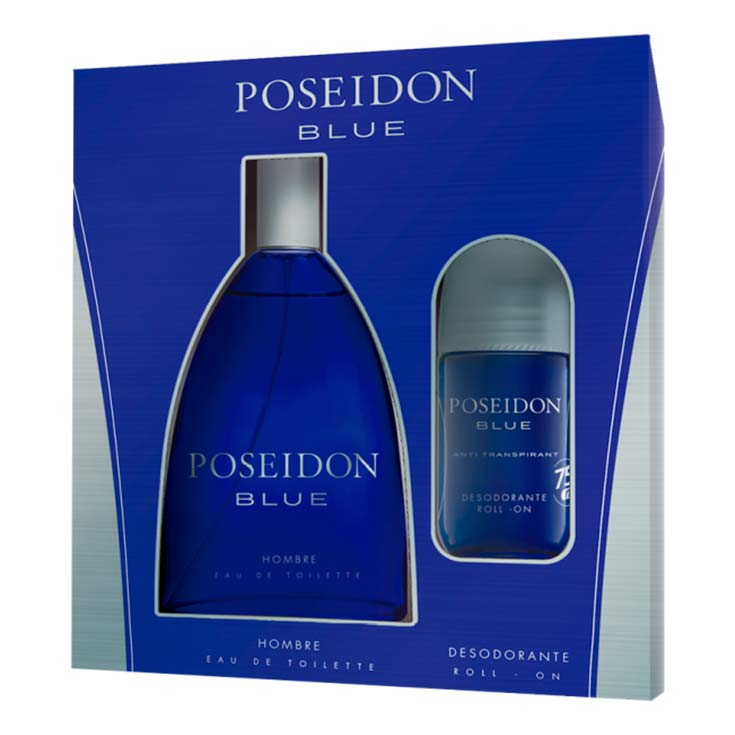 ESTUCHE POSEIDON BLUE MEN 150ML