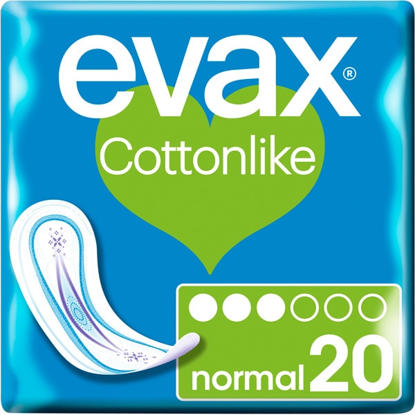 EVAX COTTONLIKE NORMAL SIN ALAS 20UNI