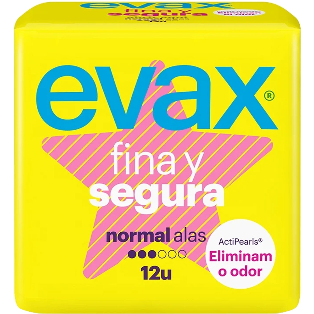 EVAX FINA Y SEGURA NORMAL CON ALAS 12UNI