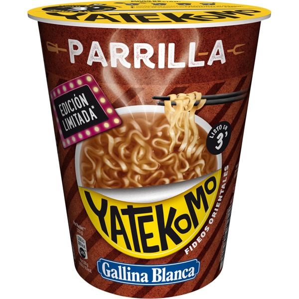 FIDEOS YATEKOMO PARRILLA 61GR