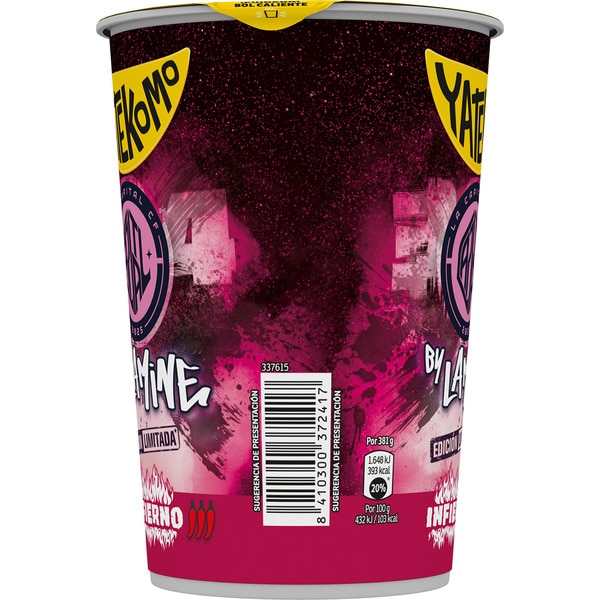 FIDEOS YATEKOMO XXL INFIERNO 81 GR