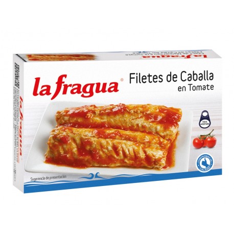 FILETE DE CABALLA EN TOMATE LA FRAGUA 90 GR