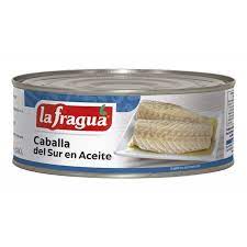 FILETES DE CABALLA ACEITE GIRASOL LA FRAGUA 900 GR
